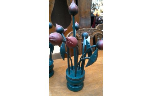 OBJET DECO, , BOIS FLEUR PETIT L UNITE