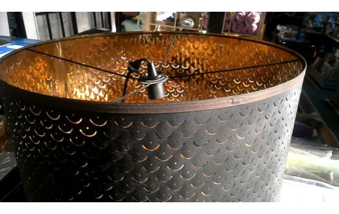 SUSPENSION IKEA BRUN OR