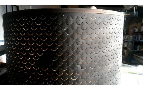 SUSPENSION IKEA BRUN OR