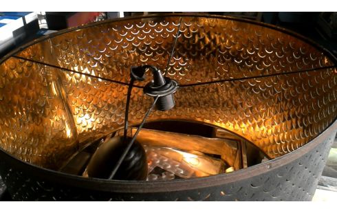 SUSPENSION IKEA BRUN OR