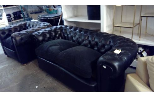 SALON STYLE CHESTERFIELD 2+1 EN L'