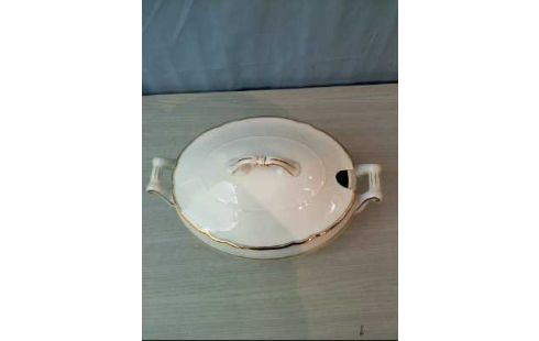 SUPPENTERRINE +DECKEL PORZ. WEISS <BAVARIA>