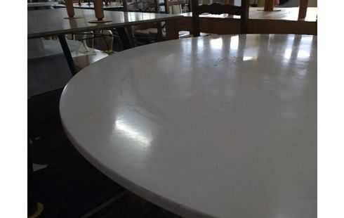 TABLE RONDE PIED TULIPE