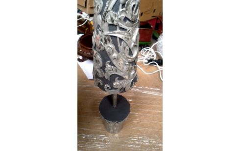 OBJET DECO, , SAPIN DE NOEL GRIS