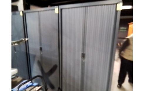 ARMOIRE METALLIQUE 2P COULISSANTES