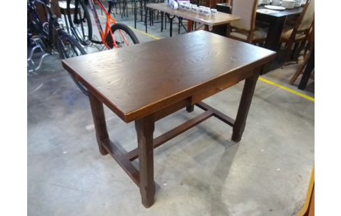 TABLE BOIS MASSIF 1 TIROIR