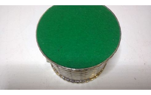 FLES ONDERZETTER VERZILVERD GEWEVEN