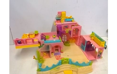JOUET POLLY POCKET MAISON AVEC 1 VOITURE