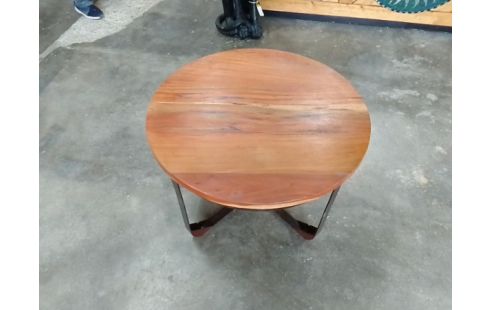 TABLE BASSE RONDE TYPE INDUS