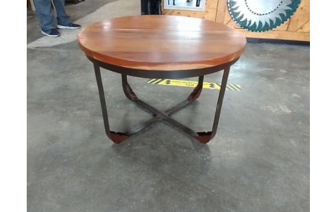 TABLE BASSE RONDE TYPE INDUS