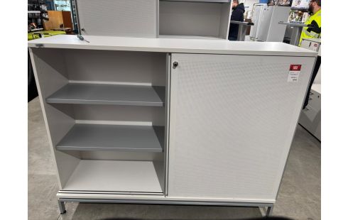 ARMOIRE DE BUREAU PORTE COULISSANTE+CLÉ