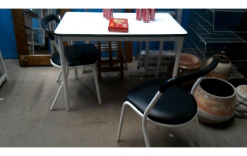 TAFEL FORMICA JAREN  80/WIT