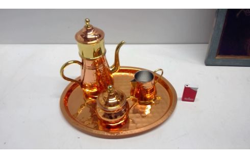 SERVICE KAFFEEFARBEN KUPFER