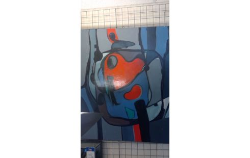 SCHILDERIJ COBRASTIJL  EDGARD NEYT