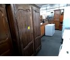 ARMOIRE 2 PORTES RUSTIQUE