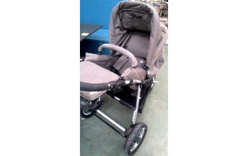 POUSSETTE 3 ROUES BRUN