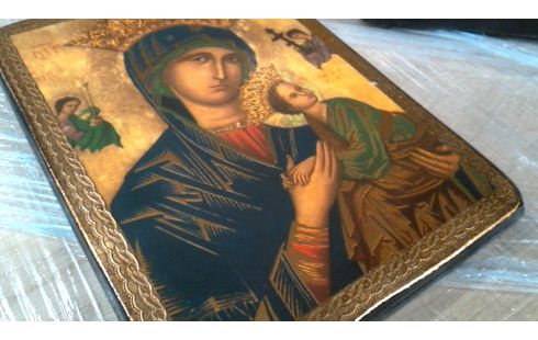 ICOON GOUDKLEUR HOUT