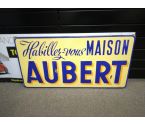 DECORATION PLAQUE ÉMAILLÉE AUBERT