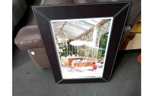 CADRE SIMILI CUIR 74X54