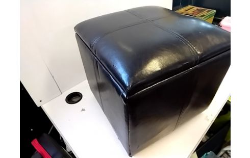 POUF COFFRE SIMILI CUIR