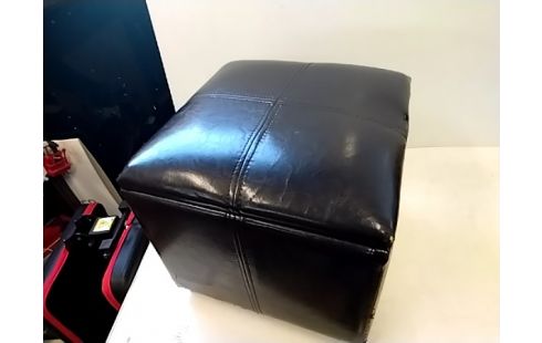 POUF COFFRE SIMILI CUIR