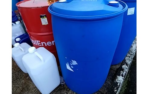 BIDON PLASTIQUE BLEU