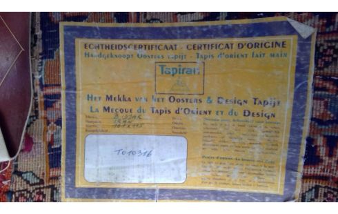 TAPIJT HANDGEKNOOPT  OOSTERS 113X160CM