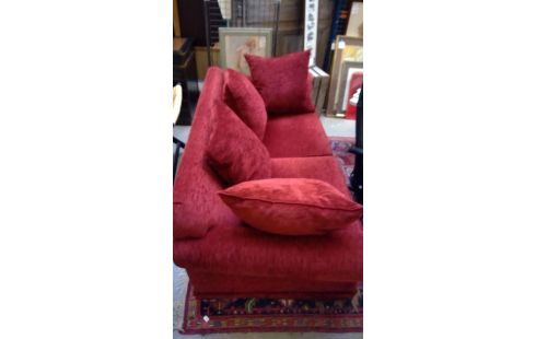 ZITBANK FLUWEEL 1X2,5/+4KUSSEN