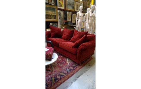 ZITBANK FLUWEEL 1X2,5/+4KUSSEN