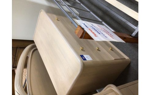 COMMODE LOOK CERUSE 3 TIROIRS