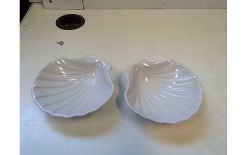 LOT DE 2 SALADIERS COQUILLAGE PM