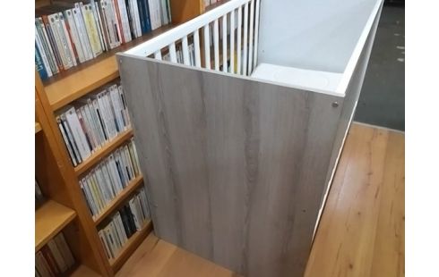 LIT BEBE EVOLUTIF AVEC MATELAS 60x120