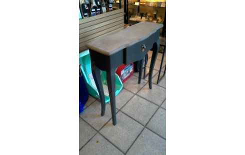 CONSOLE PLATEAU CERUSE 1 TIROIR