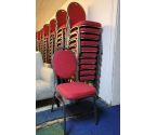 CHAISE EMPILABLE ROUGE