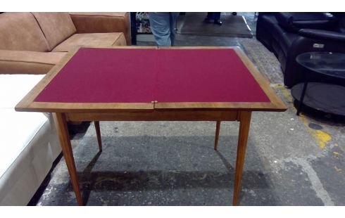 TABLE DE JEU  MARQUETERIE