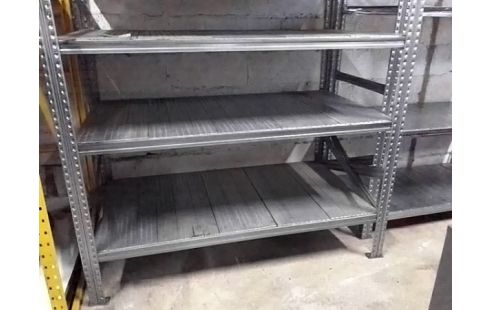 ETAGERE METALLIQUE L158 P81 H190