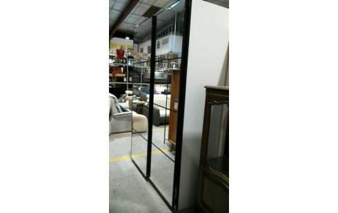 DRESSING 2P VITREES IKEA BLANC (690E NEUF)