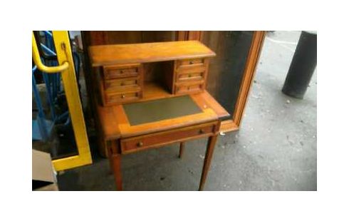 BONHEUR DU JOUR PLATEAU CUIR