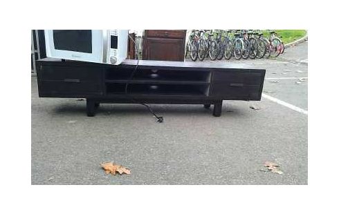 MEUBLE BAS BOIS EXOTIQUE