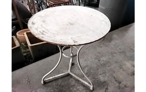 GUERIDON METAL ANCIEN