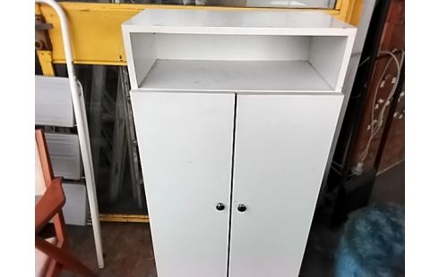 MEUBLE MELAMINE BLANC