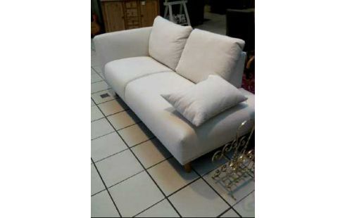 SOFA RECAMIER BEIGE 3-KISSEN
