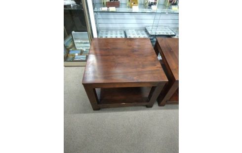 TABLE BASSE BOIS EXOTIQUE A RESTAURER