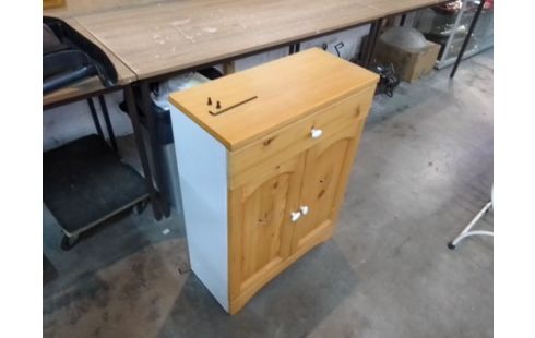 MEUBLE SALLE DE BAIN 2 PORTESC1 TIROIR