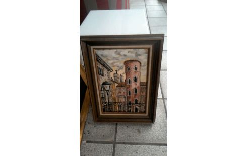 ÓLEO SOBRE LIENZO ROSA