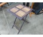 TABLE PLIANTE BOIS BAMBOU