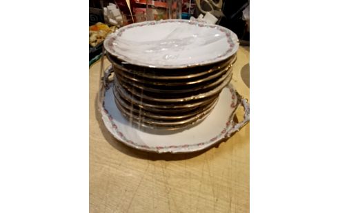 SERVICE A DESSERT LIMOGES