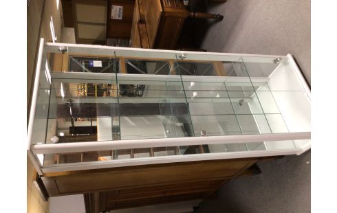 VITRINE 2 PORTES BLANCHE