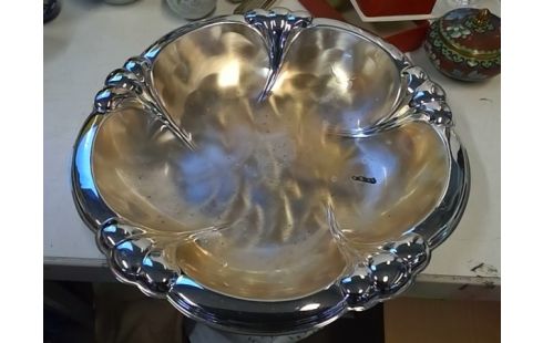 SALADIER METAL ARGENTEE