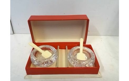 SALERON BACCARAT LOT DE 2